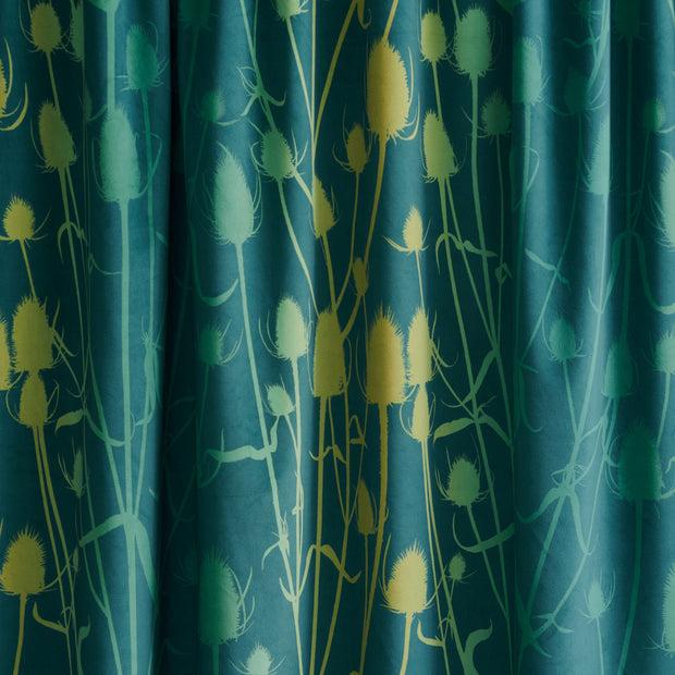 Clarissa Hulse Teasel Velvet – Peacock