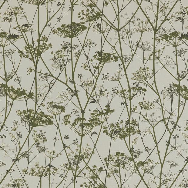 clarissa hulse Wild Chervil Fabric – Olive