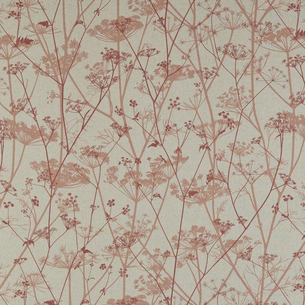 clarissa hulse Wild Chervil Fabric – Terracotta