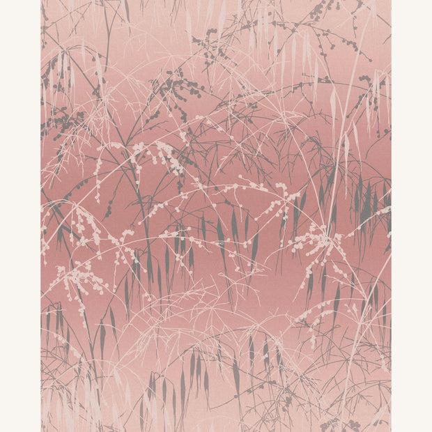 Clarissa Hulse Meadow Grass Wallpaper - Shell & Pewter (120370)