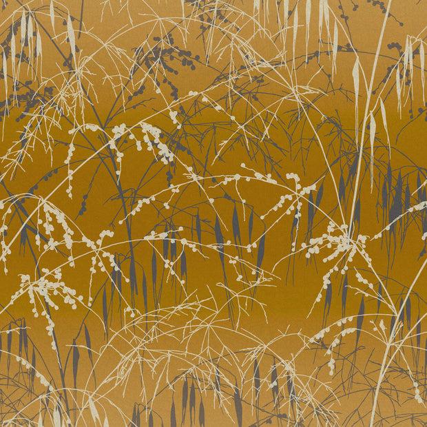 Clarissa Hulse Meadow Grass Wallpaper - Yellow Ochre & Soft Gold (120405)
