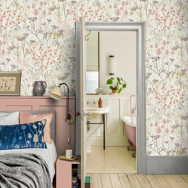 clarissa hulse Summer Border Wallpaper - Shell (120371)