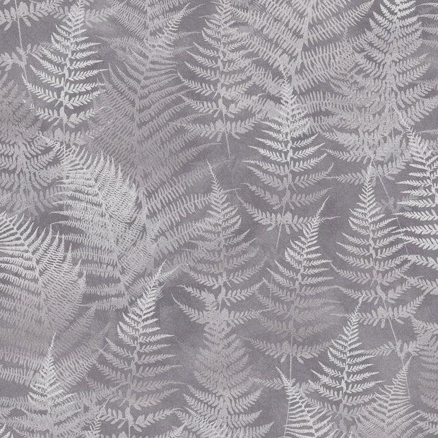 Clarissa Hulse Woodland Fern Wallpaper - Pewter (120368)