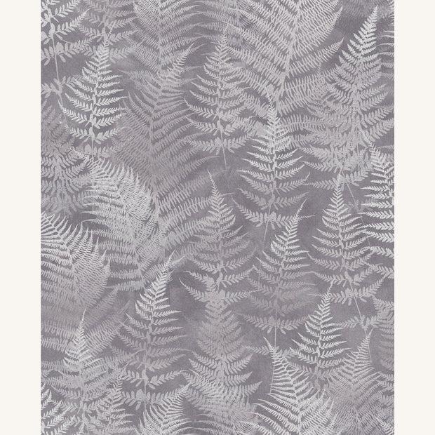 Clarissa Hulse Woodland Fern Wallpaper - Pewter (120368)
