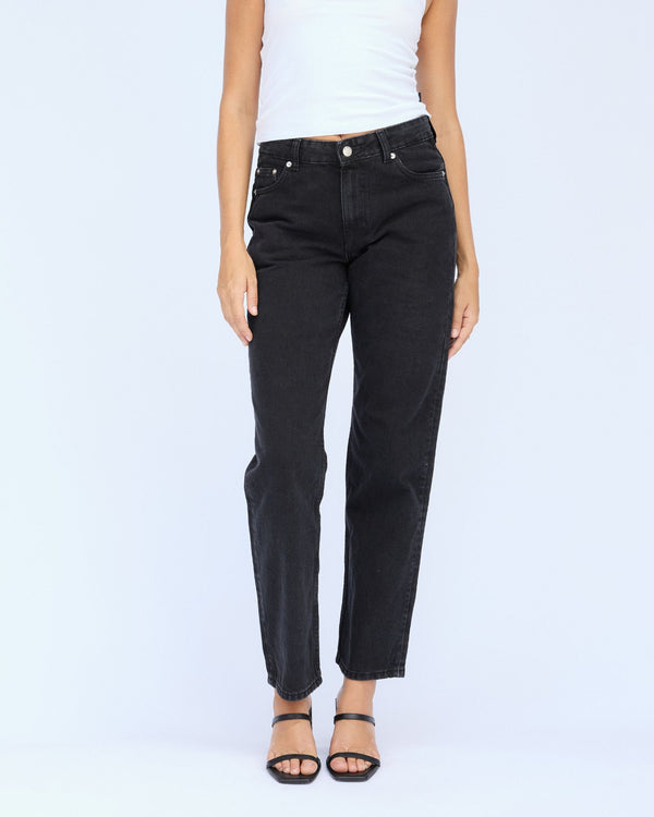Clark Jeans Arch Straight Jeans - Black Used