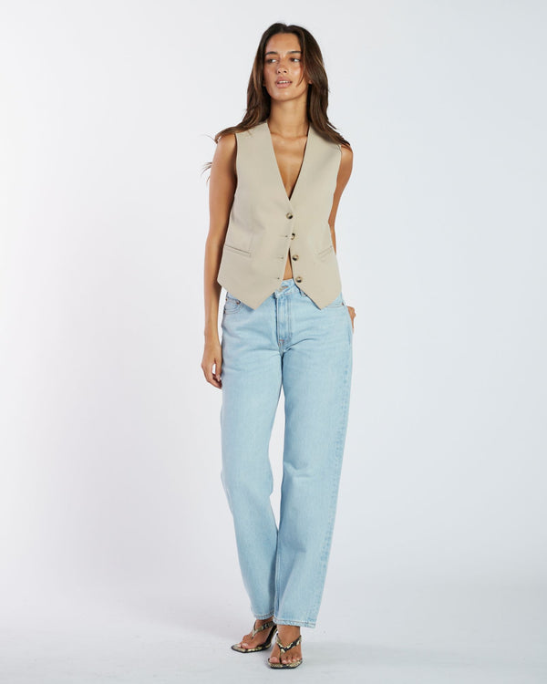 clark jeans Arch Straight Jeans - Stream Light Used