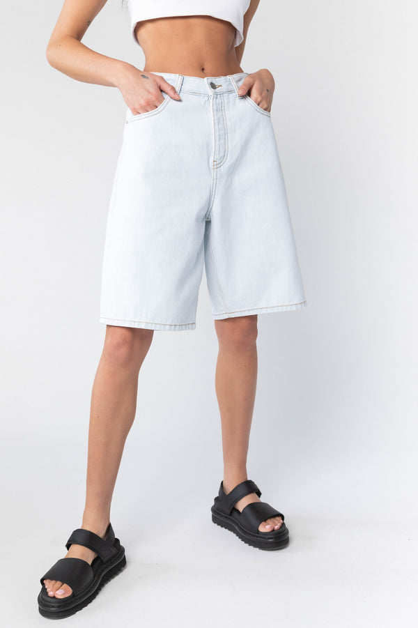Clark Jeans Bella Shorts Rindle Superlight Bleach
