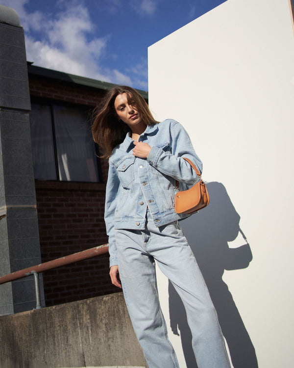 Clark Jeans Beth Straight Jeans - Stream Light Used