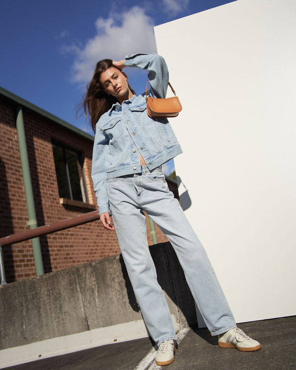 clark jeans Beth Straight Jeans - Stream Light Used