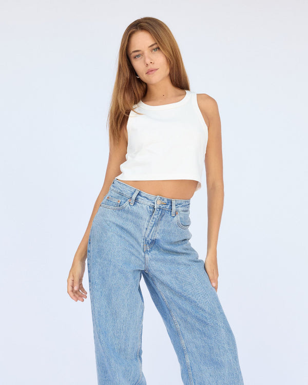 clark jeans Charlie Top - Off White