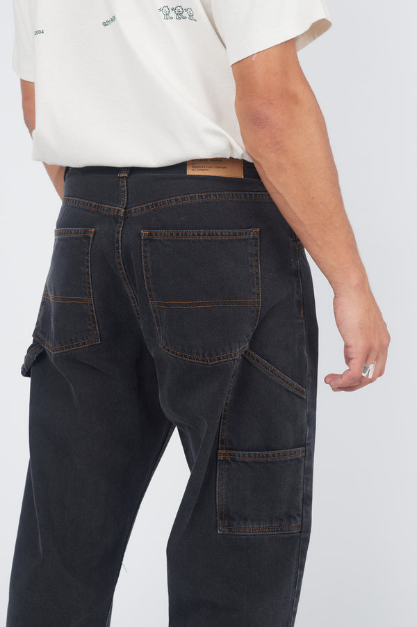Clark Jeans Colt Worker - Dust Washed Black