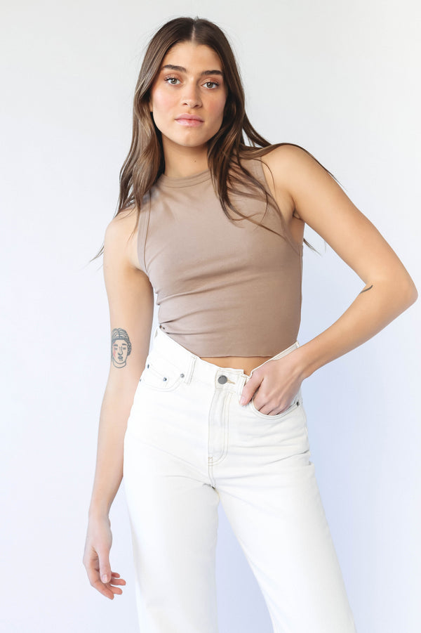 clark jeans Cora Singlet Nougat