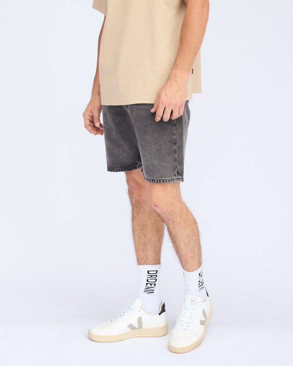 Clark Jeans Dash Shorts - Night Grey Vintage