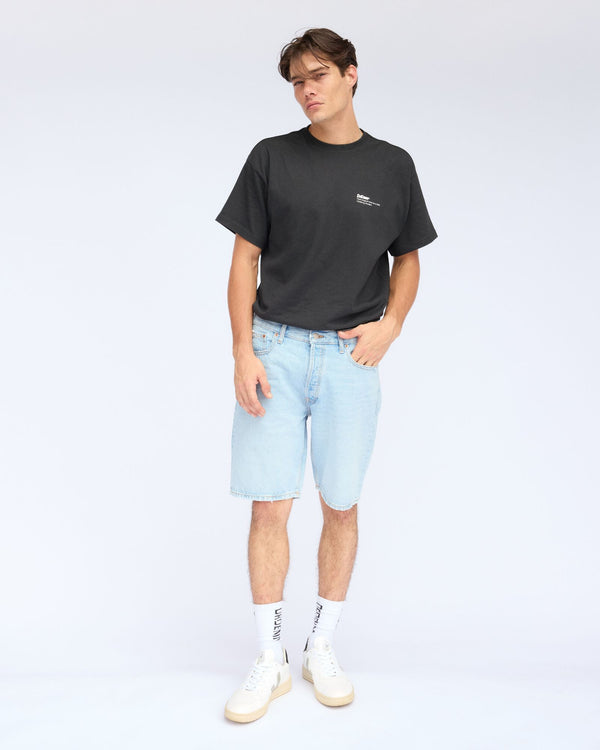 Clark Jeans Dash Shorts - Stream Light Worn