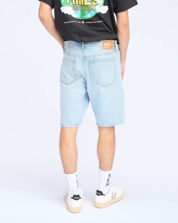 Clark Jeans Dash Shorts - Stream Light Worn
