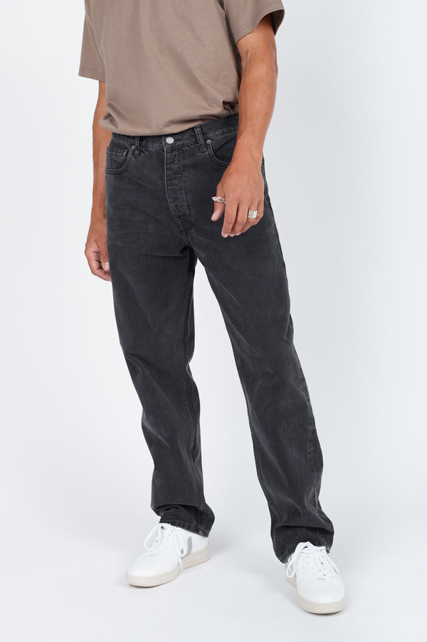 Clark Jeans Dash Straight Jeans - Night Black