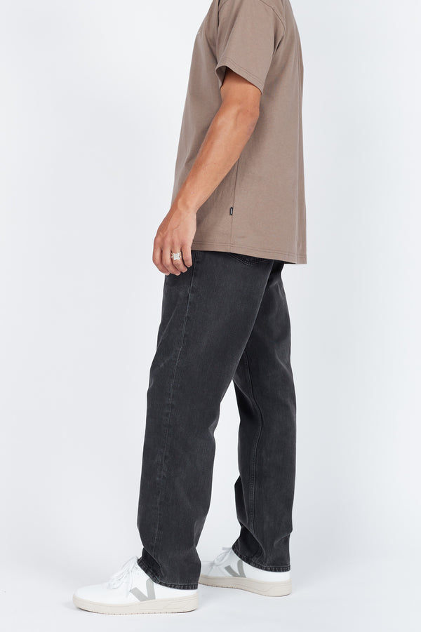 Clark Jeans Dash Straight Jeans - Night Black