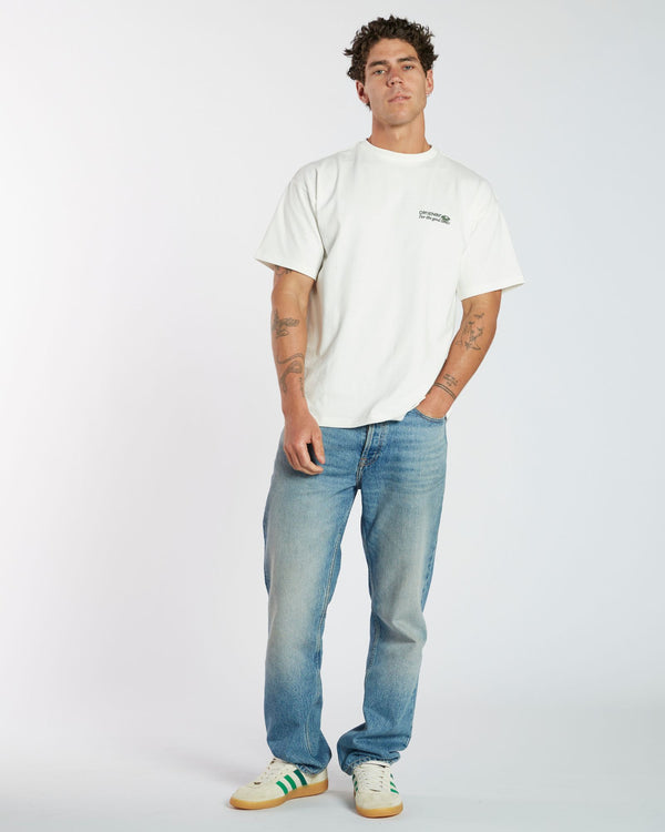 Clark Jeans Dash Straight Jeans - Stream Sky Fade