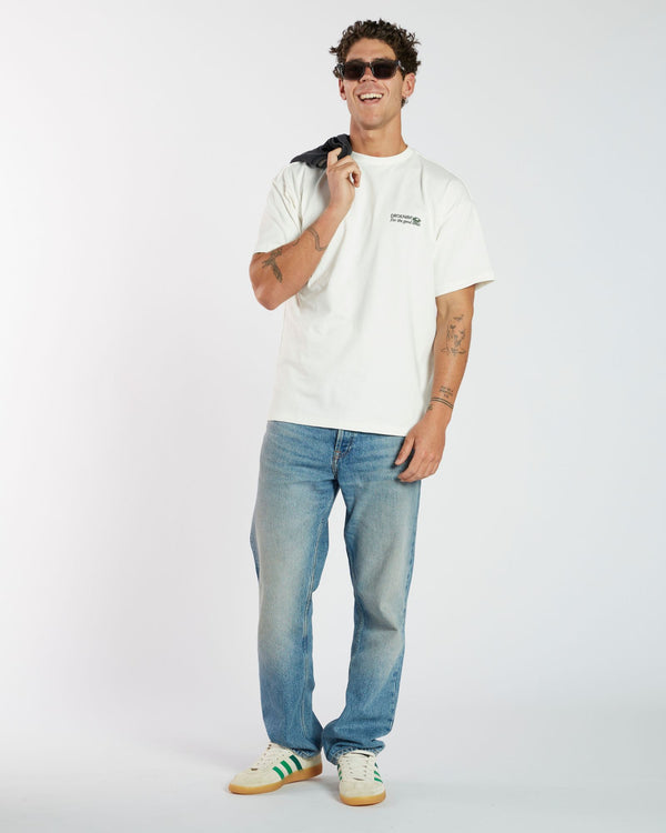 clark jeans Dash Straight Jeans - Stream Sky Fade