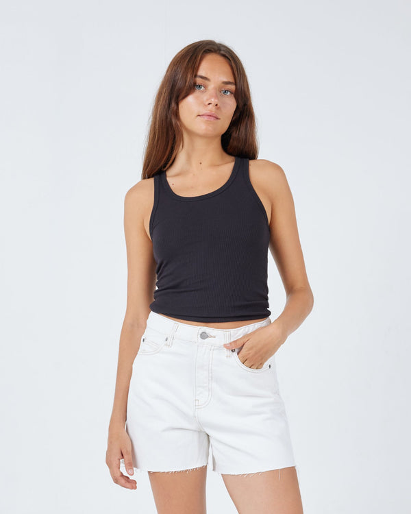 clark jeans Demi Singlet - Black