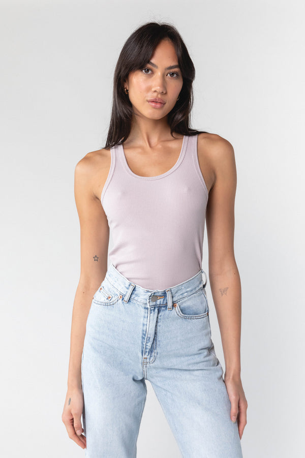 Clark Jeans Demi Singlet - Cloud Grey