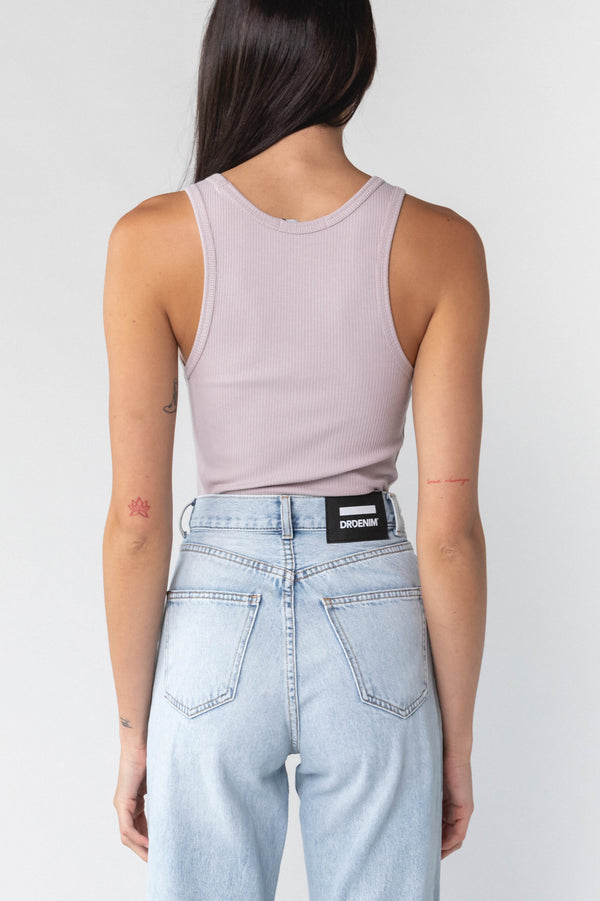 Clark Jeans Demi Singlet - Cloud Grey