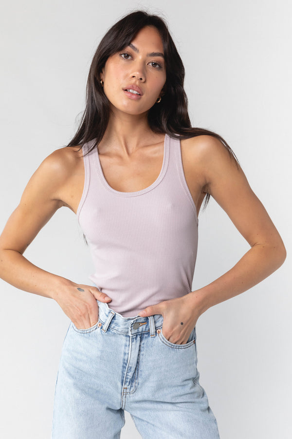 clark jeans Demi Singlet - Cloud Grey