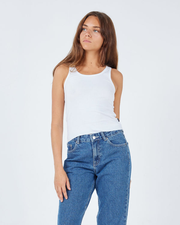 clark jeans Demi Singlet - White