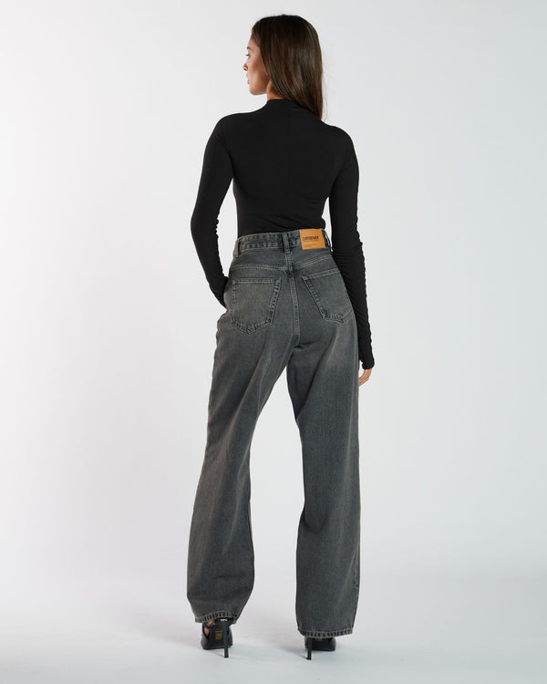 Clark Jeans Donna Baggy Jeans - Mid Grey Used