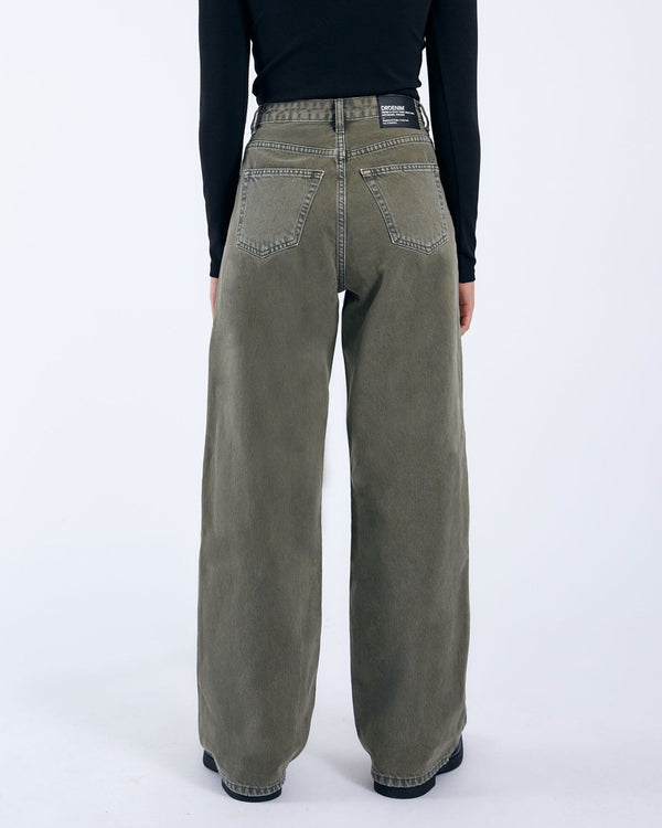 Clark Jeans Donna Baggy Jeans - Washed Olive