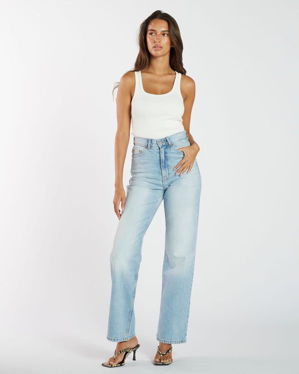 clark jeans Echo Straight Jeans - Bay Light Fade