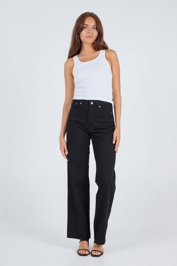 Clark Jeans Echo Straight Jeans - Black