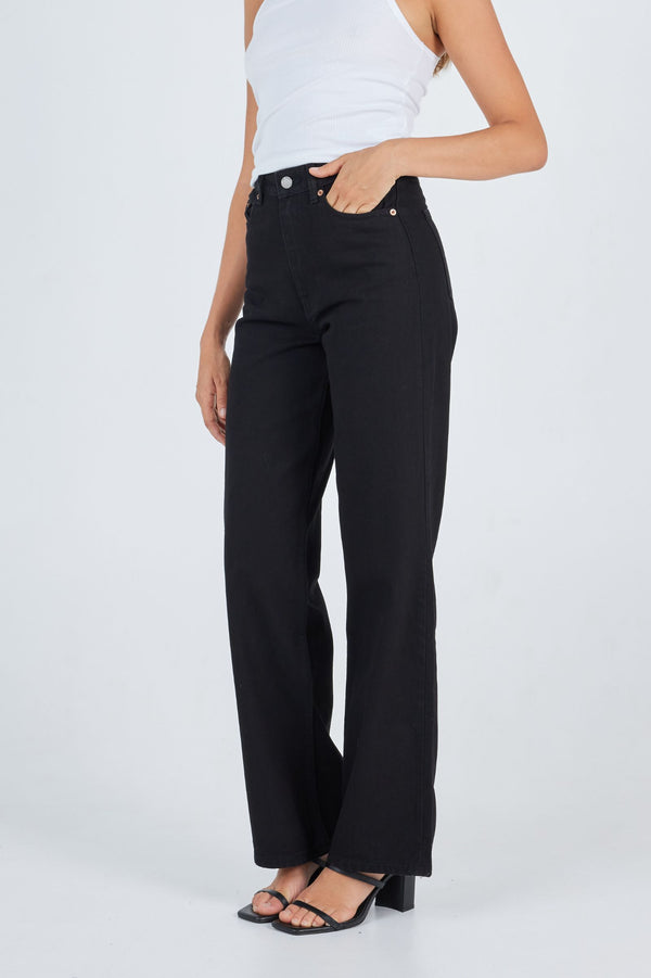 Clark Jeans Echo Straight Jeans - Black