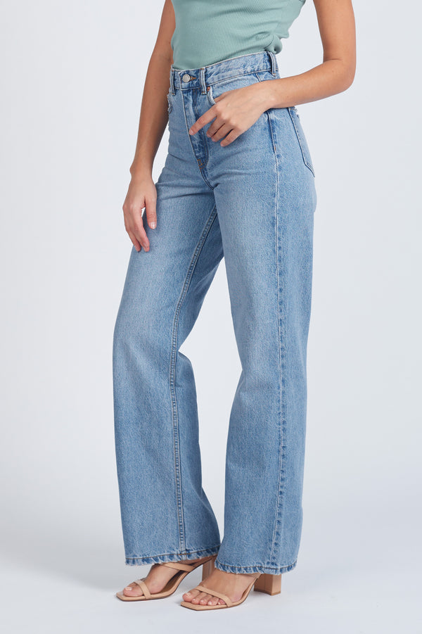 Clark Jeans Echo Straight Jeans - Blue Jay