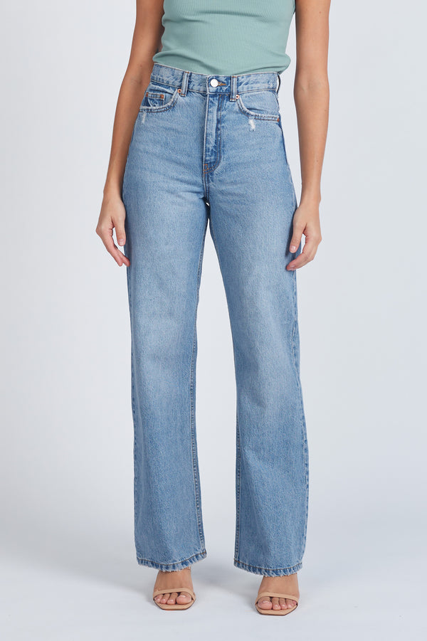 clark jeans Echo Straight Jeans - Blue Jay