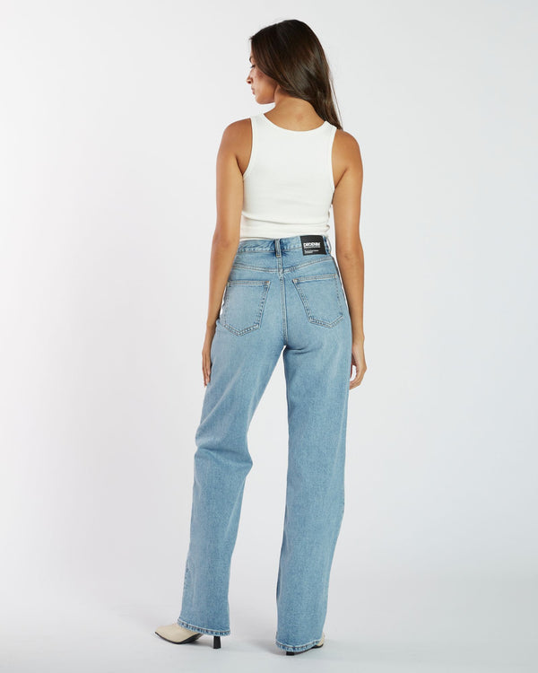 Clark Jeans Echo Straight Jeans TALL - Bay Blue Jay