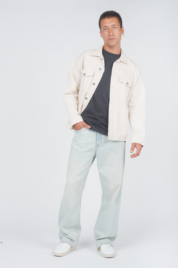 Clark Jeans Eno Jacket - Ecru