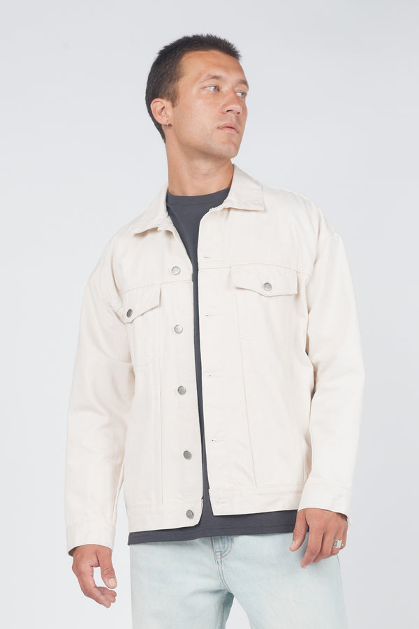 clark jeans Eno Jacket - Ecru
