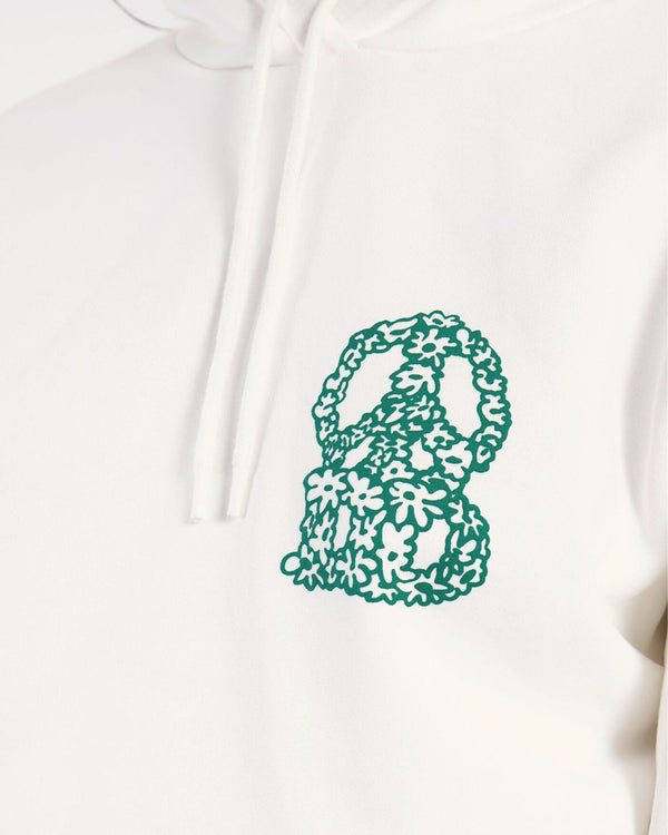 Clark Jeans Ethel Hoodie - Off White Small DD Peace