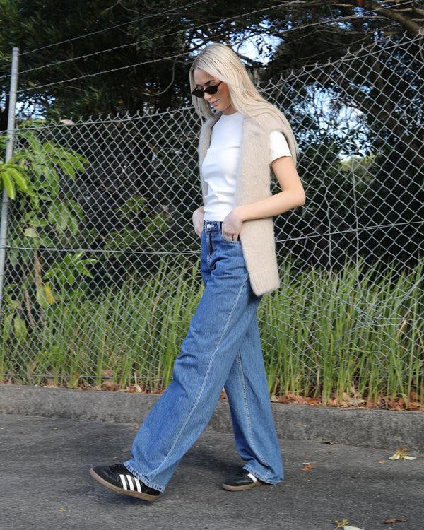 clark jeans Hill Low Jeans - Haze Mid Retro