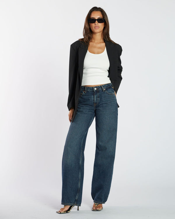 clark jeans Hill Low Jeans PETITE - Canyon Dark Used