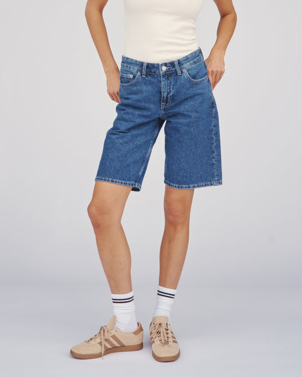clark jeans Lea Shorts - Pebble Mid Stone