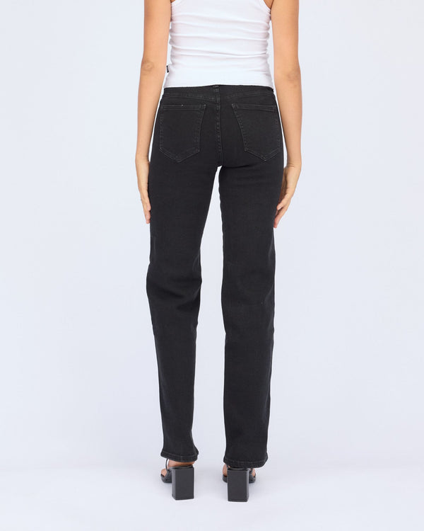 Clark Jeans Lexy Straight Jeans - Black Mist