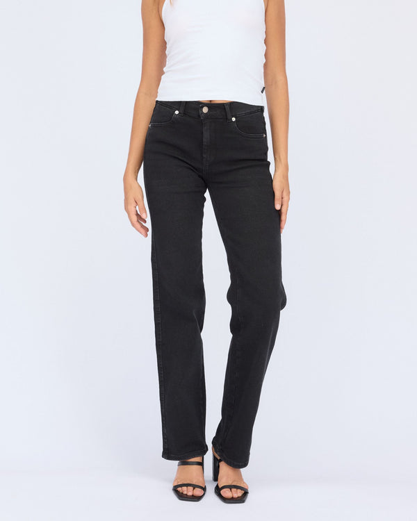 clark jeans Lexy Straight Jeans - Black Mist