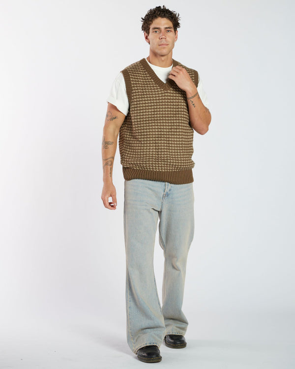 Clark Jeans Lowen Vest - Morel Mix