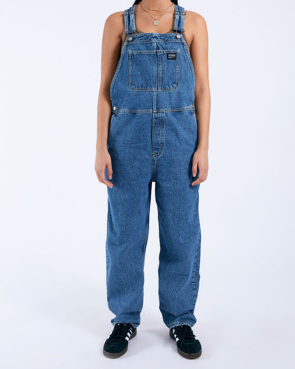 Clark Jeans Lydia Dungaree - Stream Mid Retro