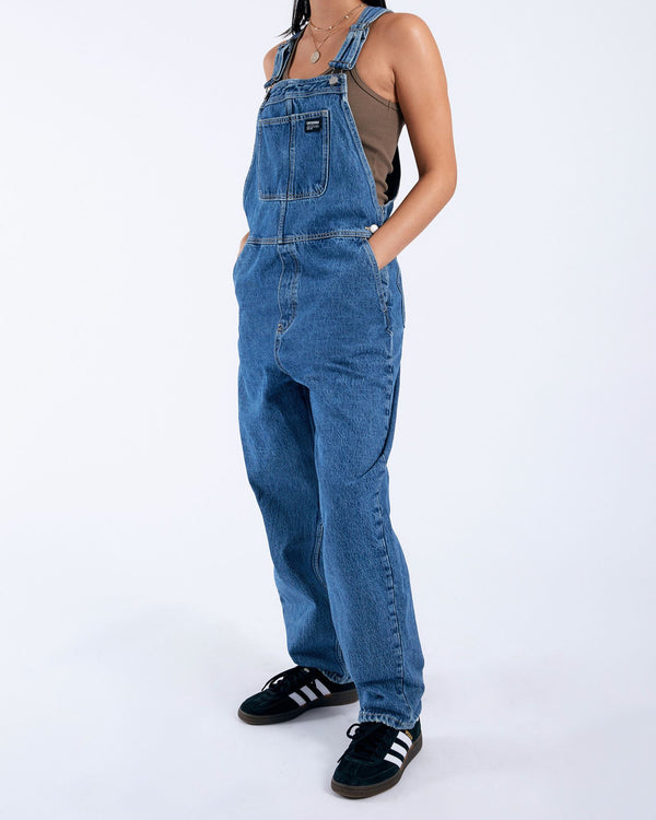 clark jeans Lydia Dungaree - Stream Mid Retro