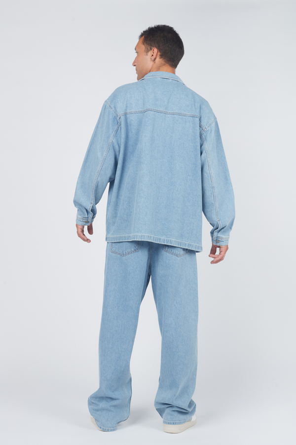 Clark Jeans Niko Jacket - Pebble Light Retro