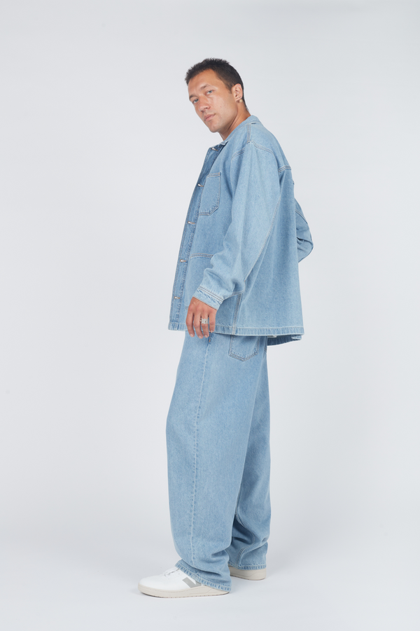 Clark Jeans Niko Jacket - Pebble Light Retro