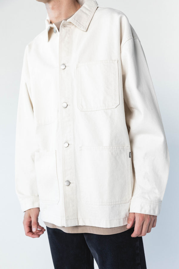 Clark Jeans Niko Worker Jacket Ecru